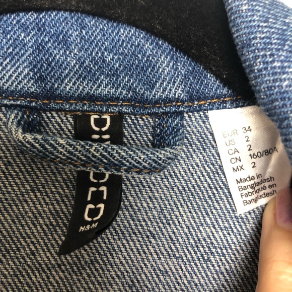 RIDE THE WAVE Custom Painted Denim Jacket - Picture 4 of 8